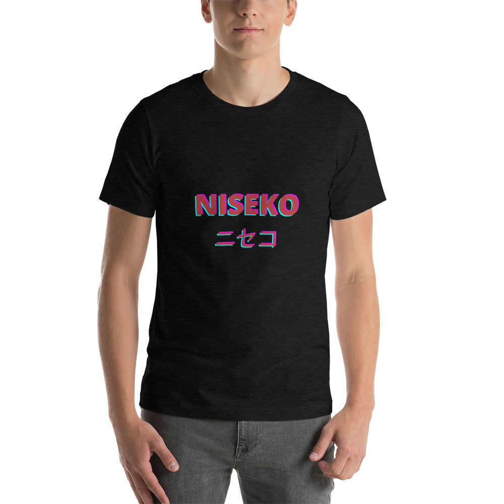 Niseko T-Shirt short sleeve in Black color.